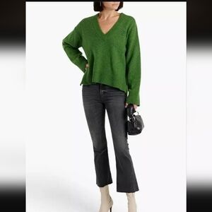 Frame Le Crop Raw Hem Mini Boot Size 26